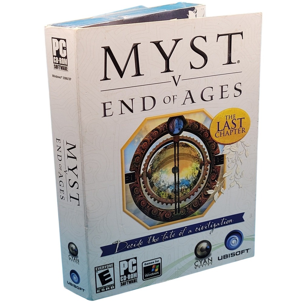 Myst V‎ End of Ages (PC CD-ROM, 2005) NEW SEALED Ubisoft